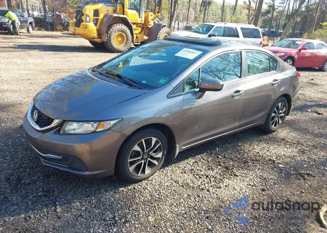 2015 Honda Civic Ex из США, поврежденный, VIN 19XFB2F83FE037251
